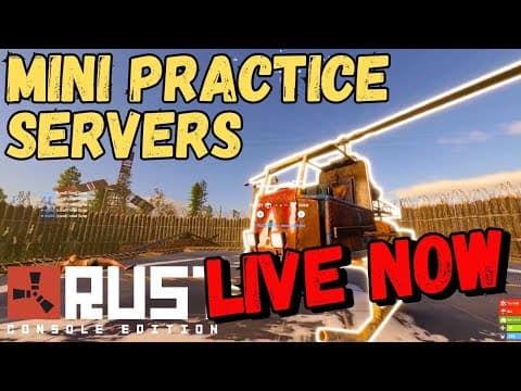 Rust Console: Minicopter Practice Servers, Competitive & More