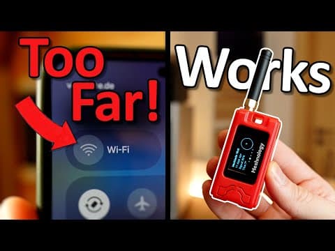 No Wifi? No Problem! Long-range Is Finally Easy?!