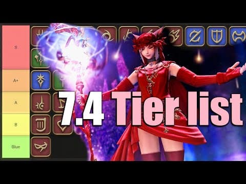 7.4 Tier List | Power/meta Ranking | Ffxiv Dawntrail