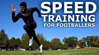 Get Faster On The Pitch | Speed Training Session For Footballers