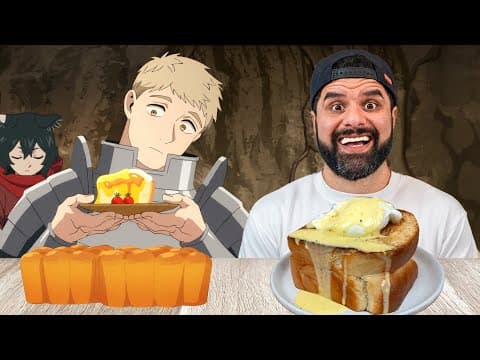 I Made Tripple Egg Benedict From Delicious In Dungeon