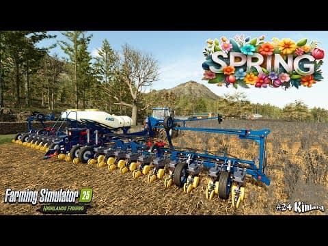 Should I Upgrade My Tractors?! Ep #24 (kinlaig) Highlands Fishing Farming Simulator 25