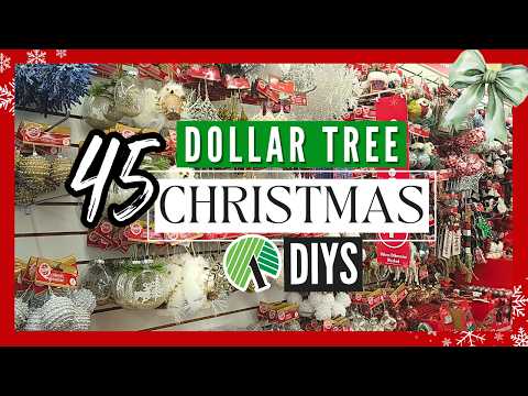 45 Dollar Tree Christmas Diys You Need To Try! 🎄😍
