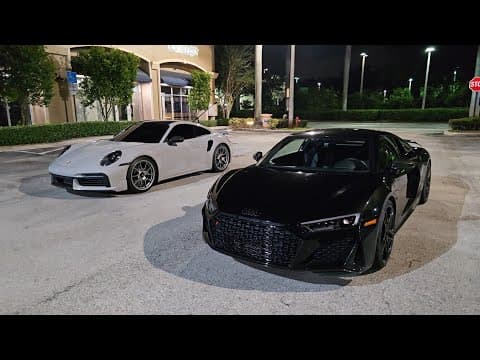 2024 Porsche 911 Turbo S Vs 2020 Audi R8 V10 Performance (dig Races)