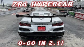Hypercar Performance! * How To Drag Race The 2026 Chevrolet Corvette Zr1 And Set A 1/4 Mile Record