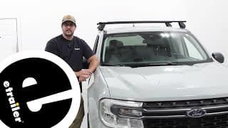 Etrailer | How To Install Your Rhino-rack Vortex Roof Rack Kit - 2023 Ford Maverick