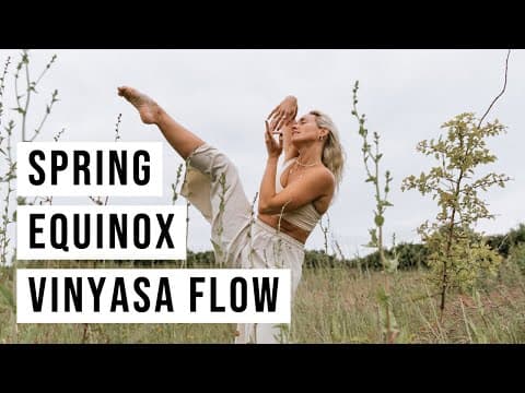 Spring Equinox Vinyasa | 40-minute Yoga Flow | Cat Meffan