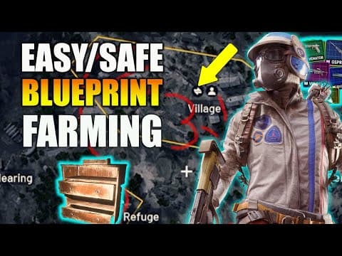 No Pvp No Risk New Blueprint Farm Route In Arc Raiders! Multiple Blueprints In One Run + Map