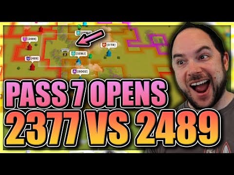 Z6 Pass Opens [2377 Vs 2489]  Rise Of Kingdoms