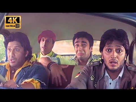जाने वाले को कोई रोक नहीं सकता - Riteish Deshmukh, Arshad Warsi - Dhamaal Movie - Best Comedy Scene