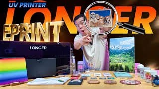 This Is Crazy Fast! World's 1st Dual-printhead Uv Printer Review