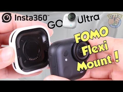 Insta360 Go Ultra : Fomo Flexi Mount - Never Miss A Shot Again! : Review