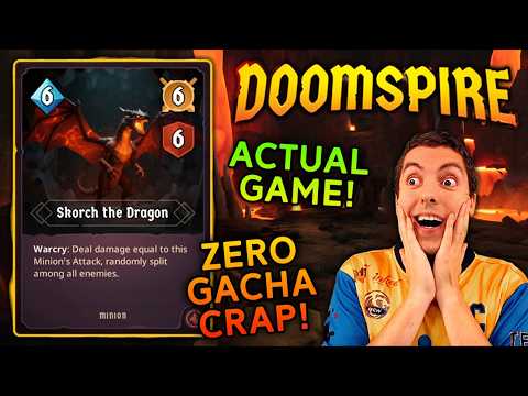 An Awesome New Card Game With No Microtransaction Crap? Doomspire!