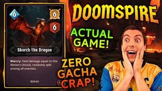 An Awesome New Card Game With No Microtransaction Crap? Doomspire!