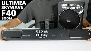 Ultimea Skywave F40 Boom Review: Feel The Boom With Bigger Subwoofer!