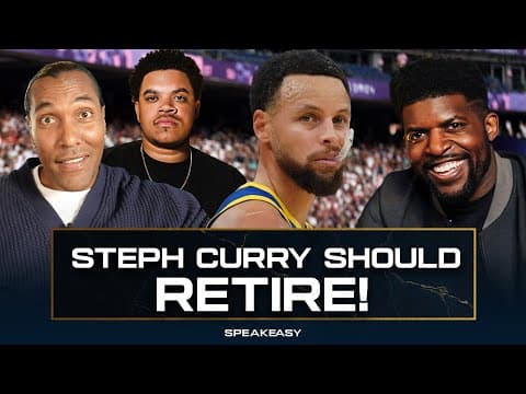 "steph Needs To Retire...he Will Never Win Again!" - The Speakeasy Debates