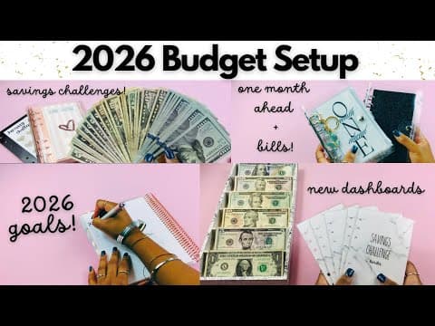 2026 Budget System Setup | Cash Stuffing For Beginners | Budget System Explained | Cash Stuffing