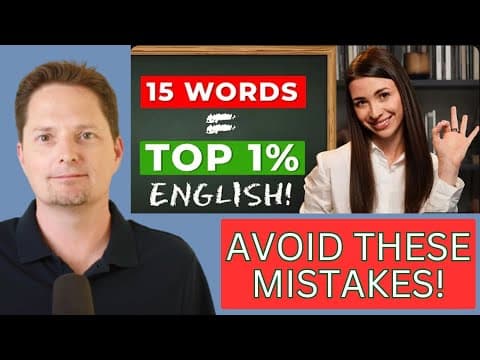 If You Know These 15 Words, Your English Is Excellent! / Avoid Learning Nonsense From Marina Mogilko