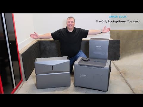 Anker Solix E10 Whole Home Backup - Exclusive First Look