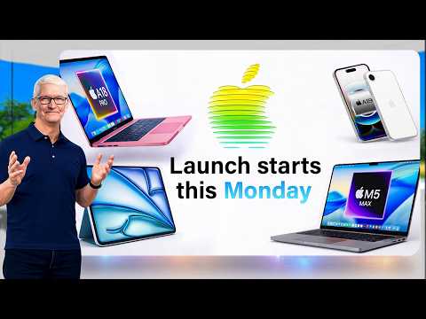 Apple Just Confirmed A Massive Launch Week Starting Monday! 😳