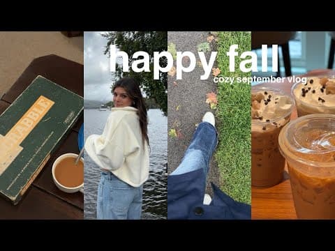 Cozy Fall Vlog At Home!! 🍂☕️ Preparing For Autumn + A Trip To England