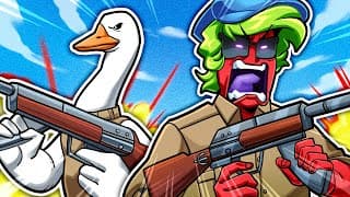 We Played A Duck Survival Game.. With Guns