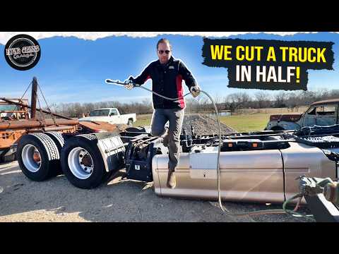 We Cut A Truck In Half!