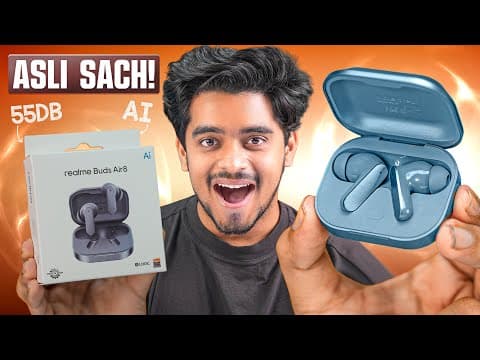 Realme Buds Air8 Full Review 🔥 best Sound Quality, Anc, Battery & Features Tws Buds Under ₹3,500 🎧
