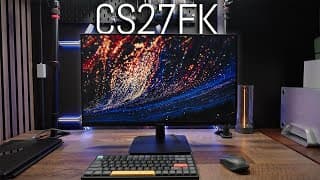 Viewedge Cs27fk Gaming Monitor Review: Light On The Eyes & Heavy On The Savings!