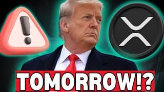 Xrp Holders Tomorrow We Find Out! (why Everything Could Change!)