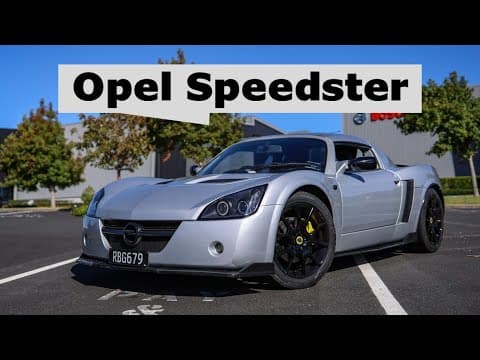 Opel Speedster – The Lightest Car You’ve Never Heard Of