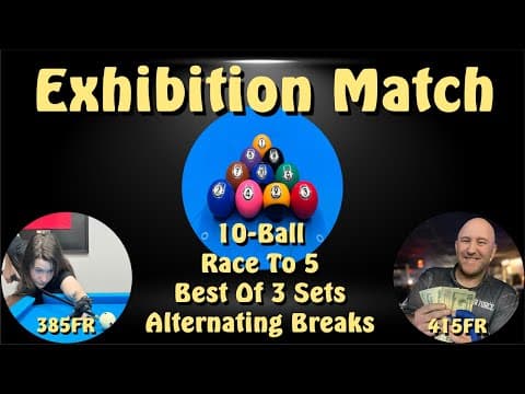 10-ball Exhibition Match - Part 1