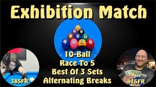 10-ball Exhibition Match - Part 1