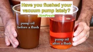 How To Do A Vacuum Flush On Your Stay Fresh Freeze Dryer Pump