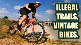 Riding Secret Trails In Our Neighborhood.