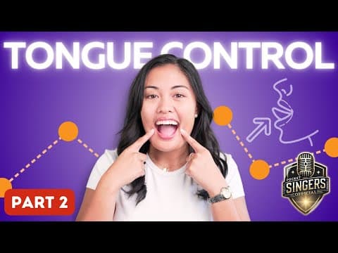 Tongue Control For Beginner Singers – Free Vocal Workshop (part 2)