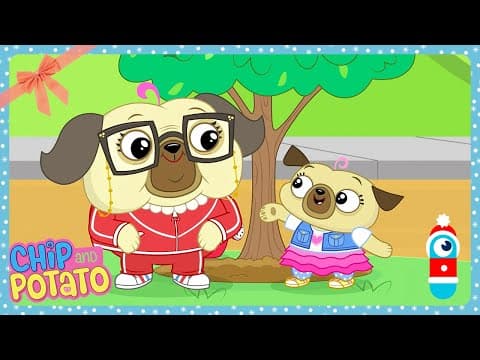 Chip and Potato - Grandma! | Season 1 | Watch More on Netflix | WildBrain Zoo