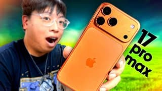 Finally… A “cool” Iphone - (iphone 17 Pro Max Unboxing + First Impressions)