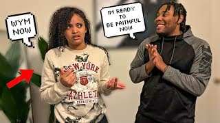 Telling Mya Im Ready To Be Faithful Now Prank!