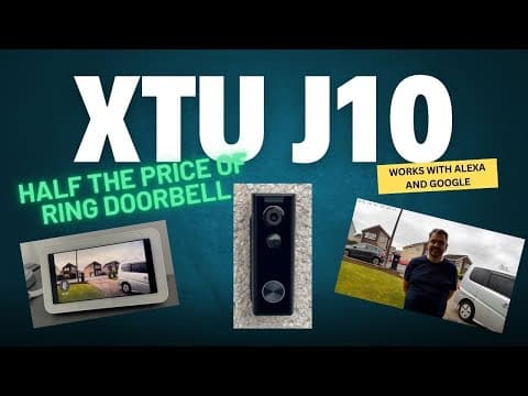 Xtu Doorbell  - Half The Price Of Ring