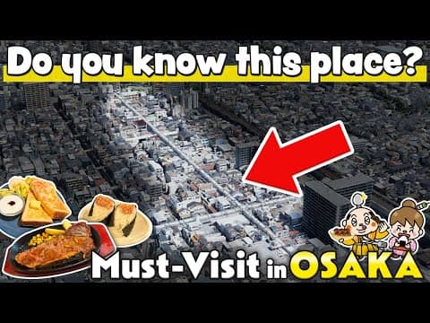 Hidden Local Street Food Spots In Osaka, Japan