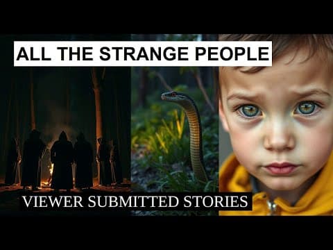 “all The Strange People”: Viewer Submitted Stories | Paranormal Stories