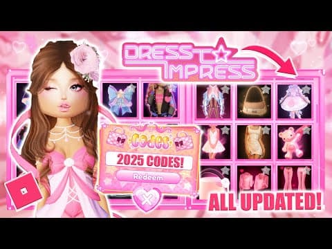 *updated* All Dress To Impress Code In 2025 (working!) || Mxddsie ♡