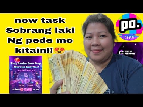 New Task Kay Poppo, $24 Agad Or 1,400 Reward Sa 2 Hours Task Pa Lang Ito,ang Laki Ng Pede Mo Kitain!