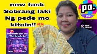 New Task Kay Poppo, $24 Agad Or 1,400 Reward Sa 2 Hours Task Pa Lang Ito,ang Laki Ng Pede Mo Kitain!