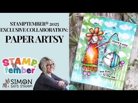 Mixed Media Shaker Magic: Paper Artsy 2025 Stamptember® Exclusive!
