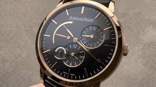 Audemars Piguet Jules Audemars Dual Time 26380or.oo.d002cr.01 - 41mm Rose Gold Watch Review