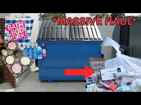This Dumpster Dive Was Insane... Huge Jackpot Haul!!!