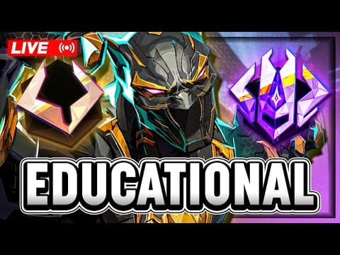 🔴 Educational Unranked To Gm Black Panther Only Day 1 🔴 | Eternity Peak | Paz