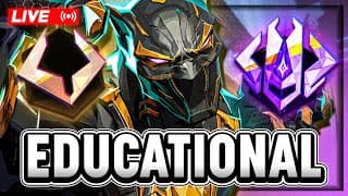 🔴 Educational Unranked To Gm Black Panther Only Day 1 🔴 | Eternity Peak | Paz